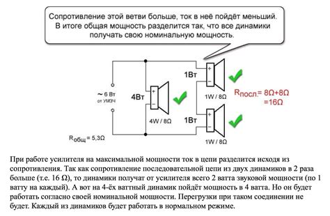 Подключение 4 Ом динамиков к 2 Ом усилителю: обзор