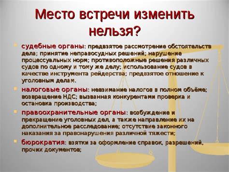Подробное рассмотрение обстоятельств