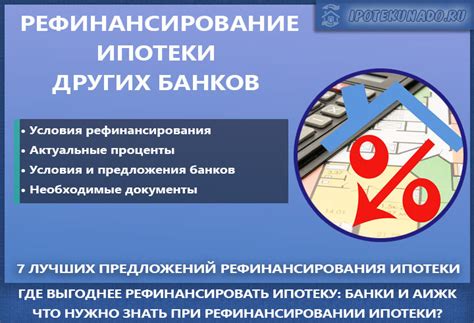 Поиск лучших условий ипотеки в другом банке