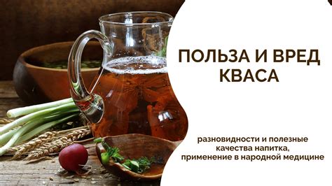 Полезные свойства и применение домашнего кваса на закваске