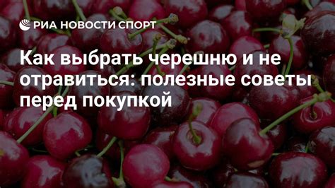 Полезные советы перед покупкой