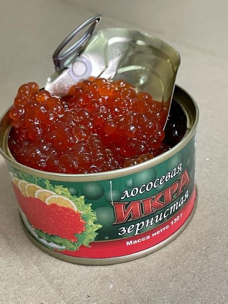 Польза от красной икры из замороженного сырья