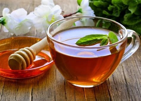 Польза чая с медом и мятой