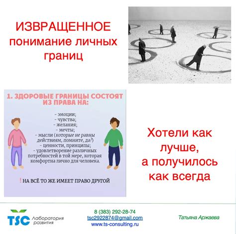 Понимание личных границ: важный аспект общения