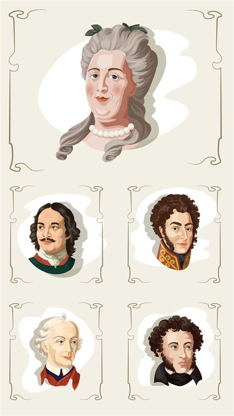 Портреты великих людей