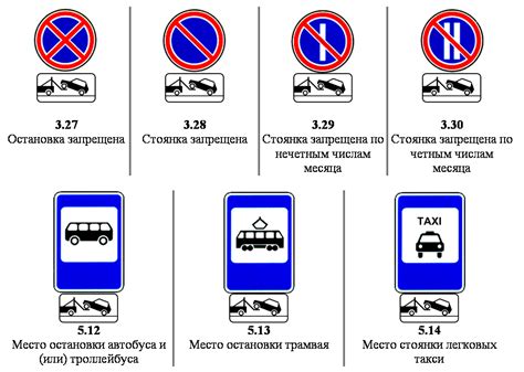 Правила парковки и остановки транспортных средств