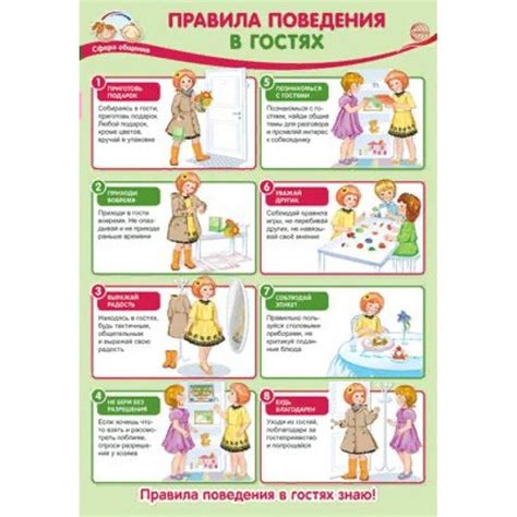 Правила поведения в гостях