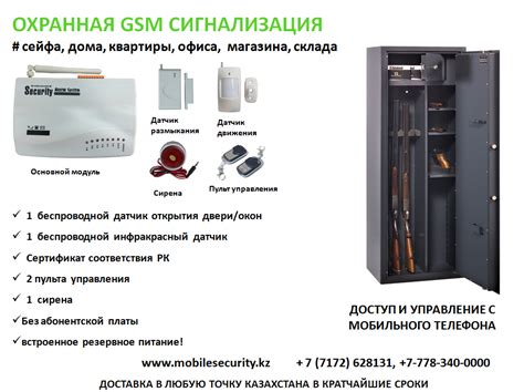 Правила установки сейфа для оружия