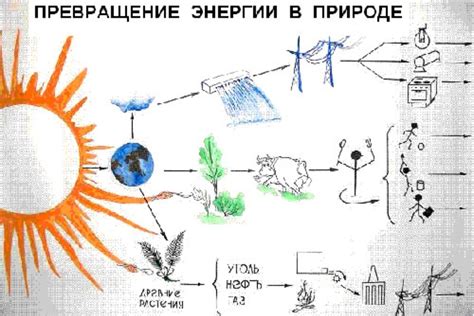 Превращение в энергию и тепло