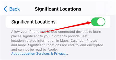 Приватность ваших местоположений на iPhone