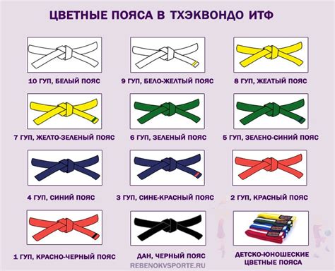Признаки коричневого пояса в тхэквондо