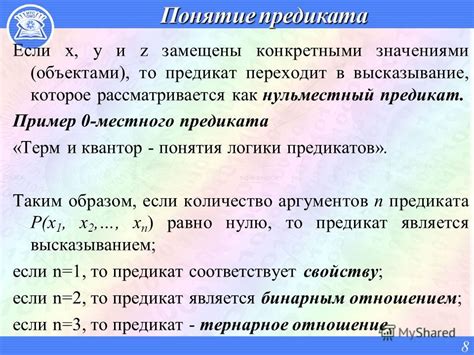 Пример с конкретными значениями