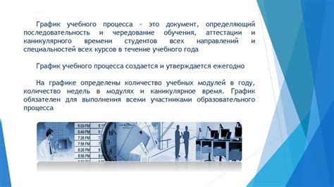Принципы формирования учебного графика в высшем учебном заведении
