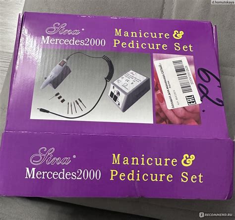 Принцип работы маникюрного аппарата Mercedes 2000: