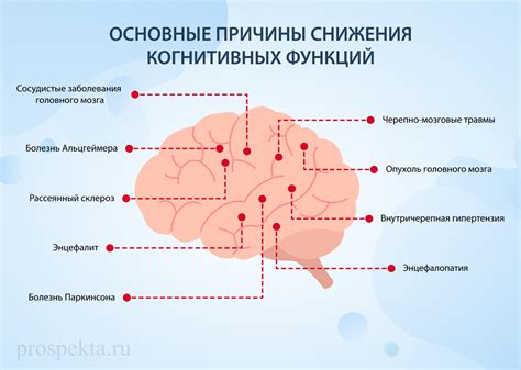 Причины возникновения нарушений когнитивных функций у детей