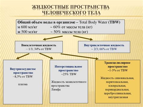 Причины недостатка потребности в жидкости