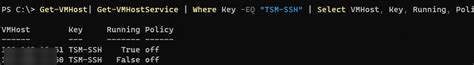 Проверить статус службы SSH