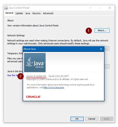 Проверка версии Java и Java Compiler