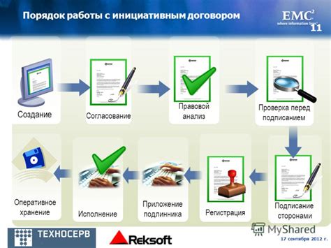 Проверка документации перед подписанием