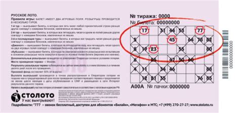 Проверка результатов через сервис "Русское лото"