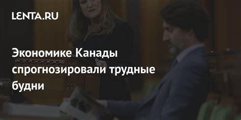 Прогнозы по экономике Канады