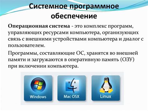 Программное обеспечение для дополнительных настроек