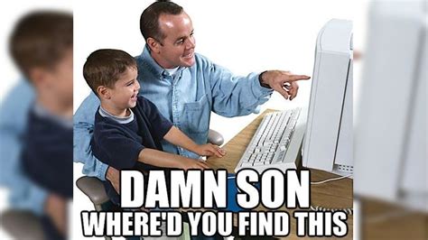 Происхождение фразы "Damn son where d'you find this"