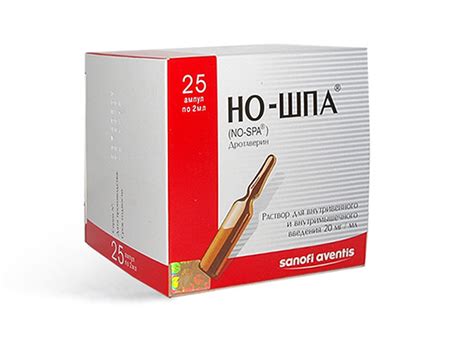 Противопоказания и побочные эффекты при использовании Но-шпы