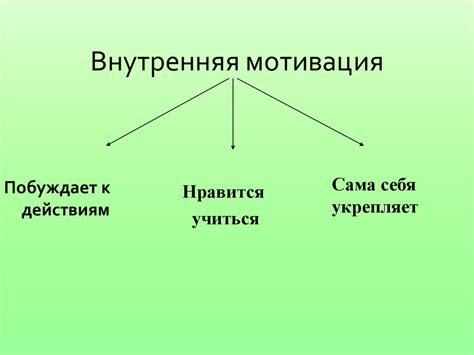 Психологические аспекты внутренней мотивации