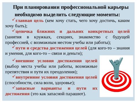 Пути достижения и варианты проживания