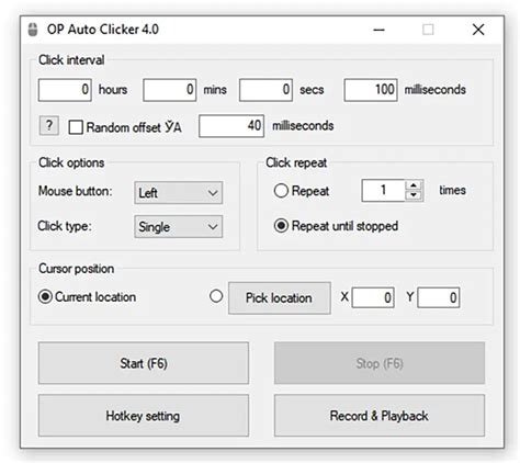 Работа с autoclicker: основные функции и возможности