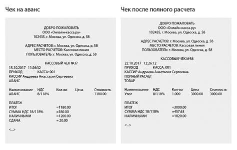 Различия между документами организационного характера и кассовыми записями