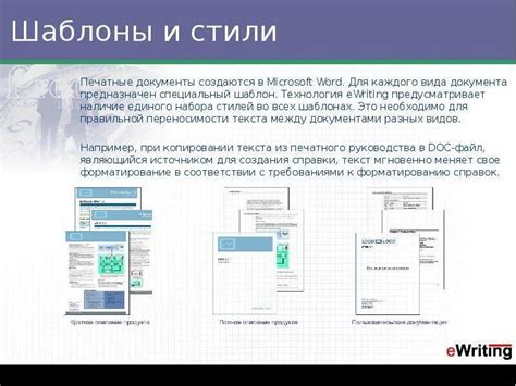 Разработка шаблонов документов и презентаций