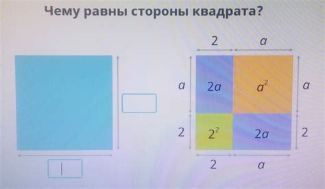 Расчет стороны квадрата при известном периметре 12