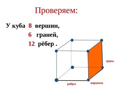 Ребра куба: описание и свойства