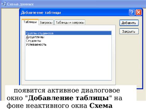 Редактирование данных