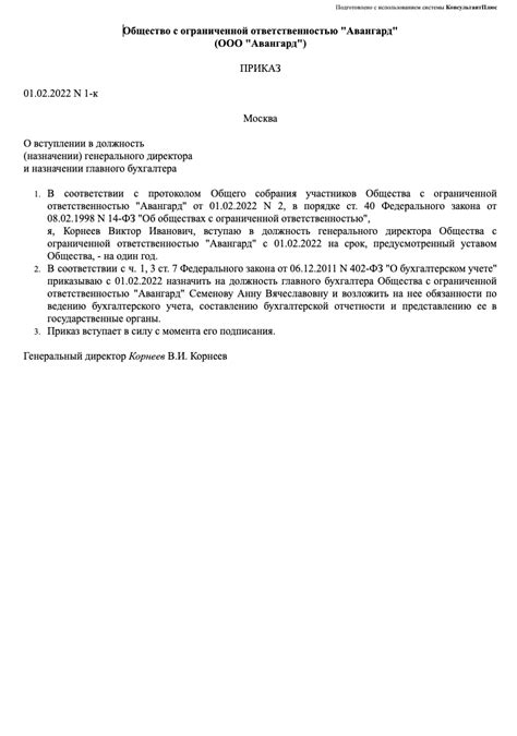 Рекомендации по совмещению должностей для директора и главного бухгалтера