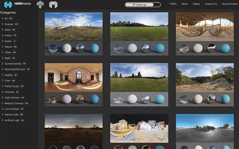 Рендеринг hdri карты в Blender