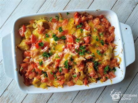 Рецепты блюд в стеклянной форме для духовки