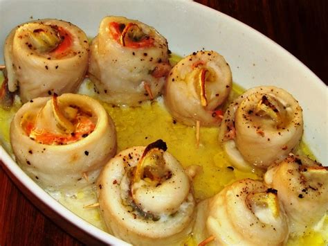 Роллы с кабачком и гранатом