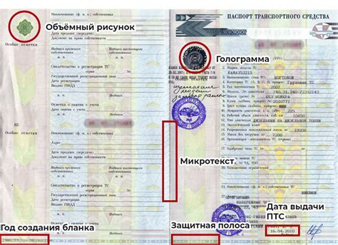 Роль и функции идентификационного документа ПТС