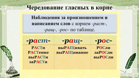 Роль особенной гласной в русском языке: значение безударной скрытой гласной в словообразовании