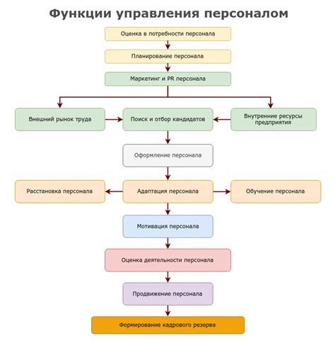 Роль подразделения управления государственной службы и персонала в организации