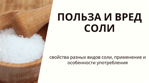 Роль соли в процессе приготовления: секрет вкуса и длительности хранения