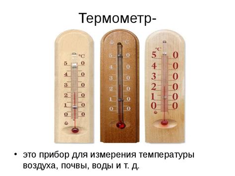 Роль термометра 6 класса в обучении