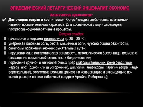 Симптомы и проявления данного явления