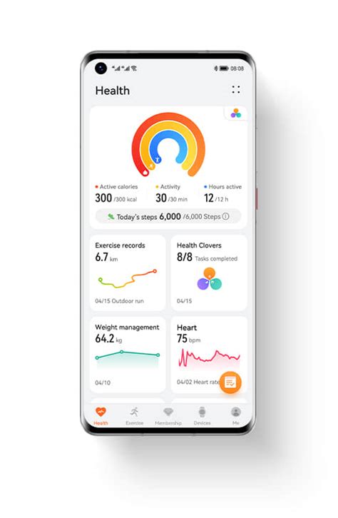 Синхронизация устройства с приложением Huawei Health