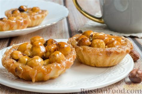 Сладкие начинки с карамелью и орехами