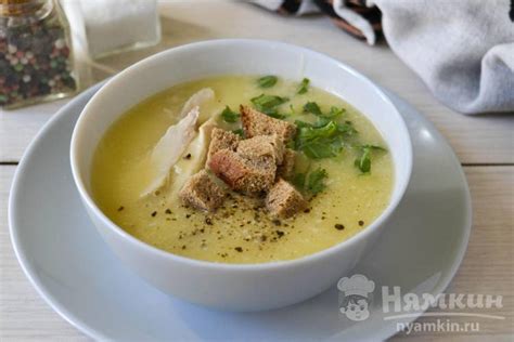 Сладкий вариант: десерт с картошкой в курином бульоне и фруктами