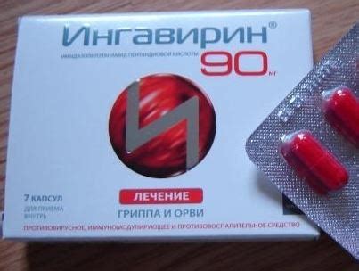 Совместное применение амиксина и ингавирина